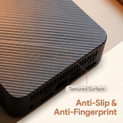 Intel Core N150 Portable Mini PC 16GB DDR4 M.2 NVMe SSD Triple 4K WiFi6 Silent Cooling Office Home Desktop Computer