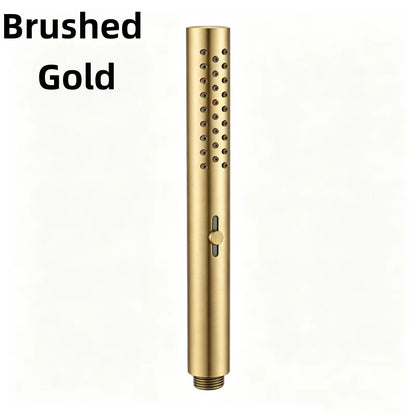 Brushed Nickel Stainless steel Hand Shower Head with 1.5M Hose Water Saving Handshower Shower Brass Bracket Accessor