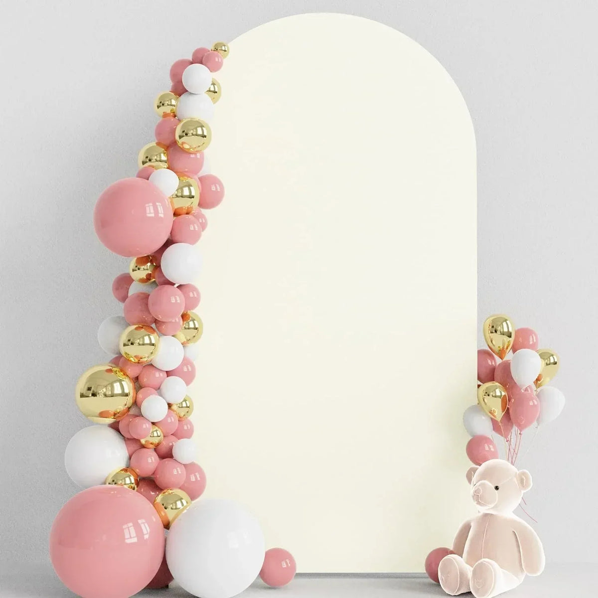 Solid Colours Arch Backdrops Cover Wedding Party Photography Backdrops Photo Kids Birthday Party Table Cover Decoration