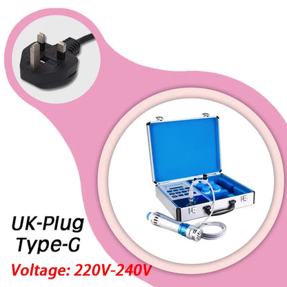 Professional Pneumatic Shockwave Therapy Machine Radial ESWT Sport Recovery Joint Pain Relief Portable Case Physiotherapy Device