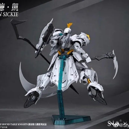SNAA The Round Table Knights Iron Sickie Kai Shield Knight Articulated Assembled Model In Stock Ornament For Adult Collectors