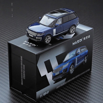 Luxury 2020 Range Rover 1:64 Die-Cast Metal Model - Classic SUV Simulation, Mixed Metal Element Puzzle Toy Set, Desktop Ornament