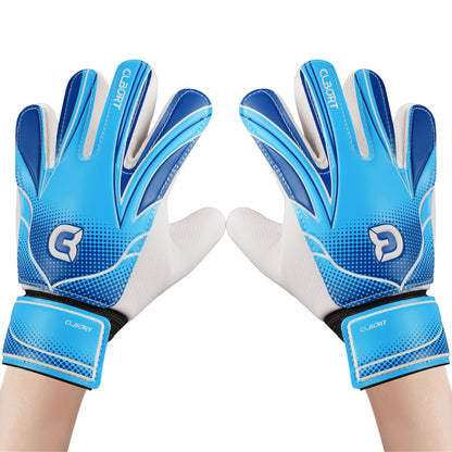 1 pair Non-Slip Soccer Goalie Gloves with Double Wrist Protection