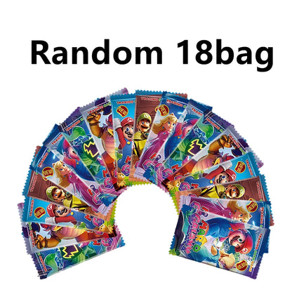Super Mario Galaxy Trading Cards Collectible Booster Box 288 Anime Game Character Cards for Fans, Ideal Collectible & Party