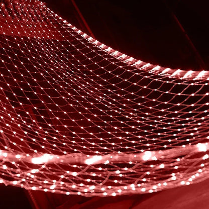 6x4M 3x3M LED Net Mesh Light Christmas Window Curtain String Light Outdoor Fairy Light Garland for Wedding Holiday Decor Lamp