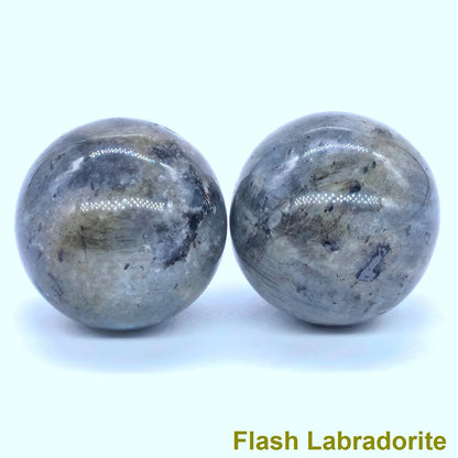 25mm Natural Stone Sphere Healing Crystal Magic Ball Amethyst Rose Quartz feng shui Collectibles energy balance Home Decor