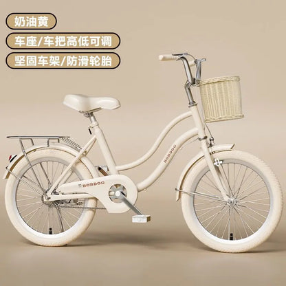Children's bicycle new princess bike for girls 20-22-24 inch pedal bike for primary and secondary school students