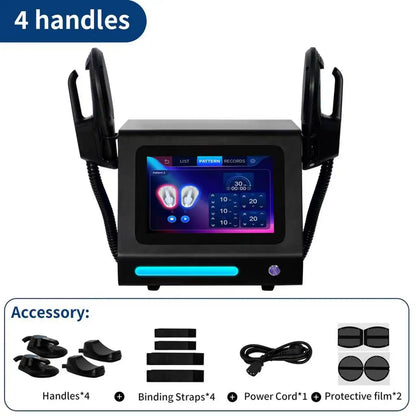 HI‑EMT Electromagnetic Muscle Stimulator MYOslim Machine Body Sculpt Butt Lifting Skin Tightening Beauty Device