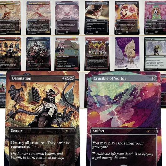 SLD HOLO19//002 Homeward Path Mox Opal Tcg Proxy Cards Dark Ritual Exquisite Blood City Damnation Karlach Home Play