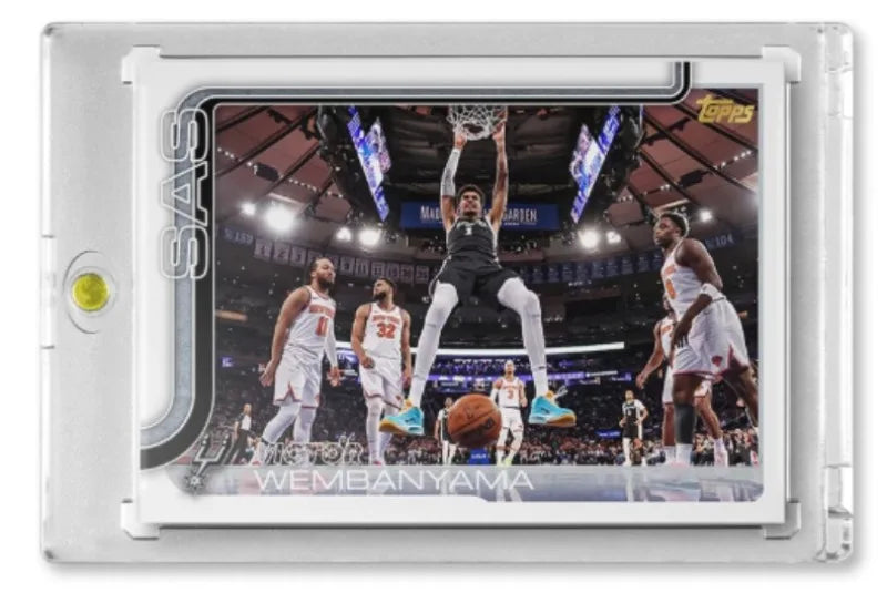 DIY Handmade Victor Wembanyama NBA Cards Kaboom NOIR Classic Design Replica Collectible Cards for Wemby Fans Collectible Gift
