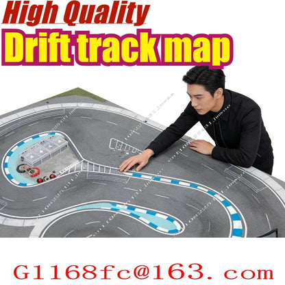 Drift Track Map Professional Simulation NEZ 1/64 1/76 Track