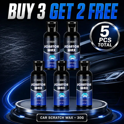 Car Scratch Remover Wax Auto Body Paint Repair Polish Swirl Mark Restorer Grinding Compound for Vehicle Detailing and Shine