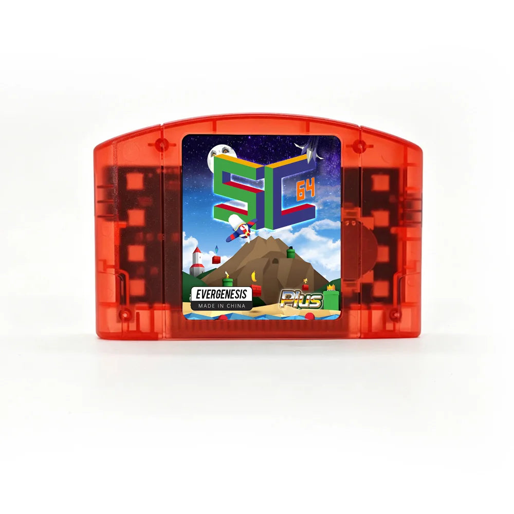 Open Source SC64 FlashCard N64 5000 in 1 Game Cartridge For Nintendo 64 Video Game Console Compatibility 64DD/SNES/GB Games