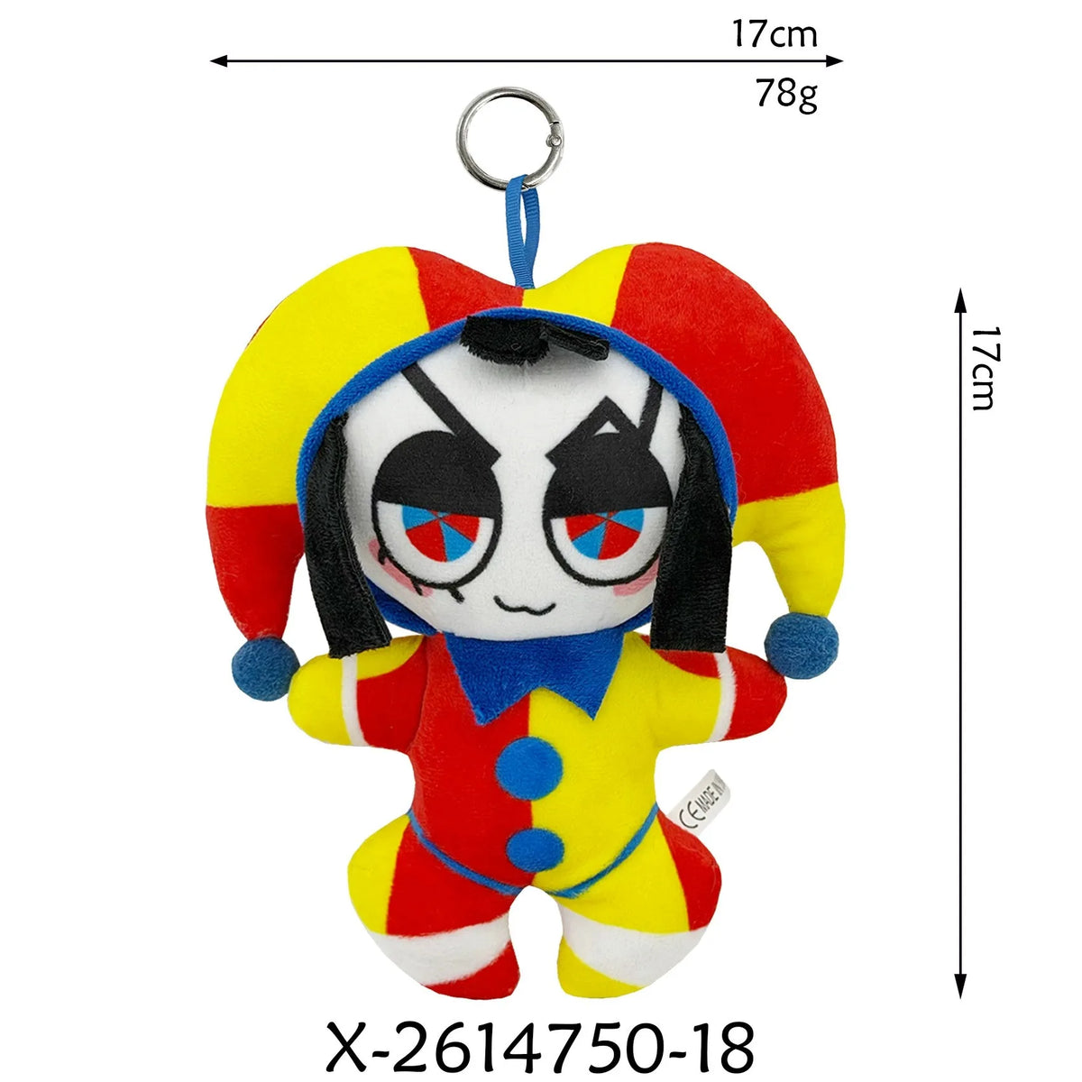 New Styles The Amazing Digital Circus Pomni Jax Plush Toy Anime Cute Theater Rabbit Doll Cartoon Clown Christmas Kids Gifts