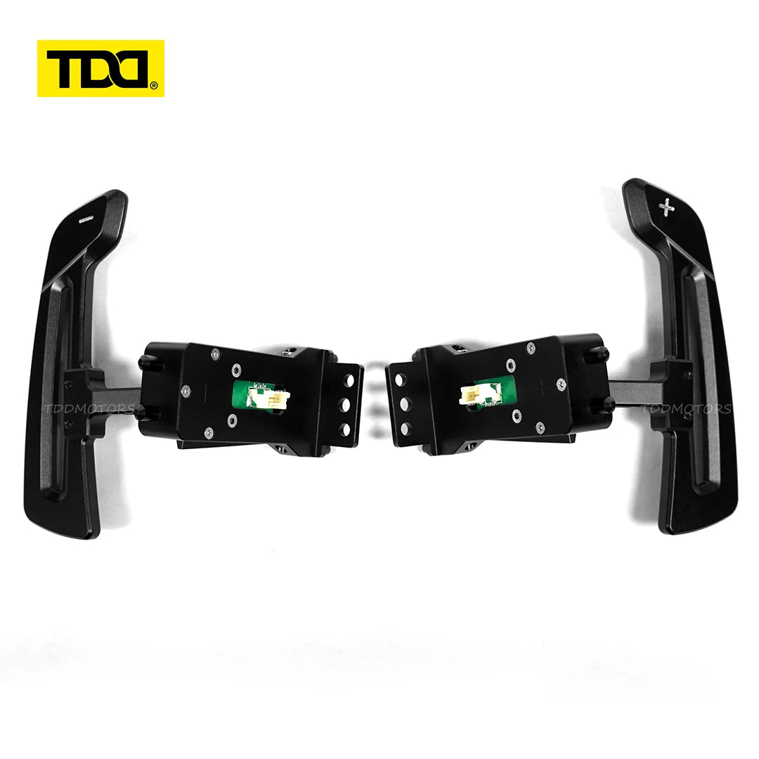 TDD Aluminum Alloy Magnetic Paddle Shifters For Porsche 718 Cayman GT4 991 Panamera 971 911 997 Steering Wheel Shift Paddle