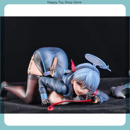 2 Styles Blue Archive Amau Ako Kneeling & Standing Pose Anime Figure Set Collectible Statue Desktop Decoration Gift