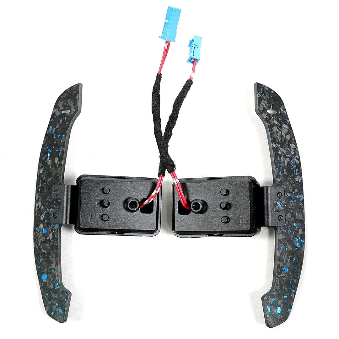 For BMW 1-4 series f20 f21 f30 f22 f80 g20 g30 g80 m3 m5 x3 x5 Magnetic Carbon Fiber Steering Wheel Paddle Shifter Extensions