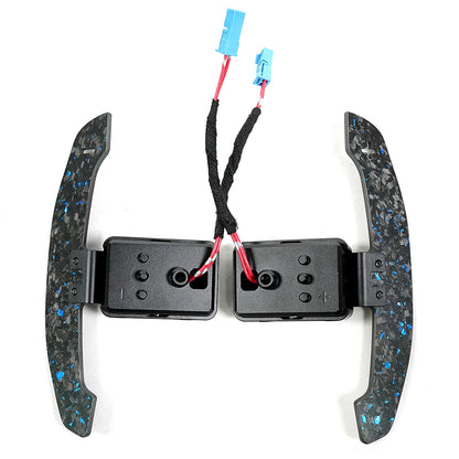 For BMW 1-4 series f20 f21 f30 f22 f80 g20 g30 g80 m3 m5 x3 x5 Magnetic Carbon Fiber Steering Wheel Paddle Shifter Extensions
