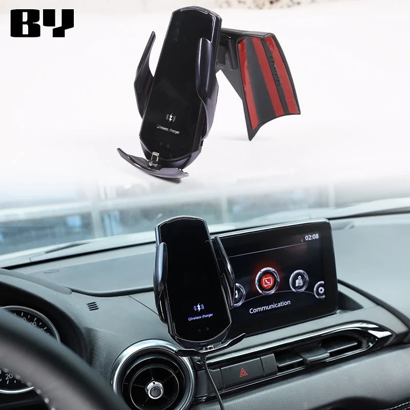 For Mazda MX5 MX-5 ND 2016-2024 ABS central control air outlet right mobile phone holder GPS navigation holder car accessories