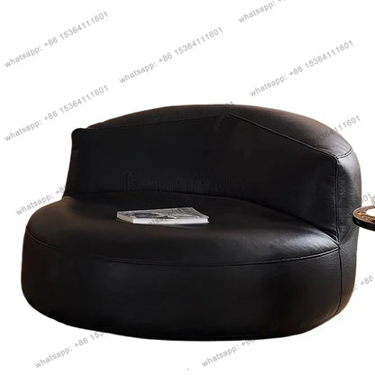 LSLeather Nordic Living Room Sofa Luxury Modern Cute Puff Couch Living Room Nordic Recliner Woonkamerbanken Living Room Furnitur