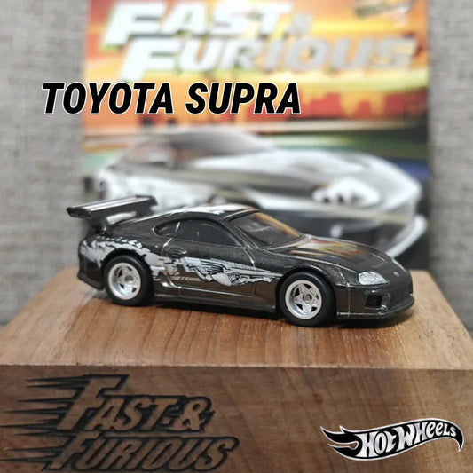 Hot Wheels Fast & Furious Silver Anniversary Toyota Supra / 1970 Dodge Charger 1/64 Diecast Car Model Collection Toy Gift 2026
