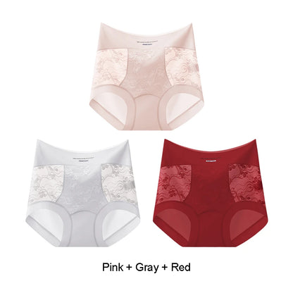 Fashion Seamless Panties for Women Micro Underwear Women's Panties Set Pack Lingerie Sexy Briefs Lady Lace Triangular Underpants