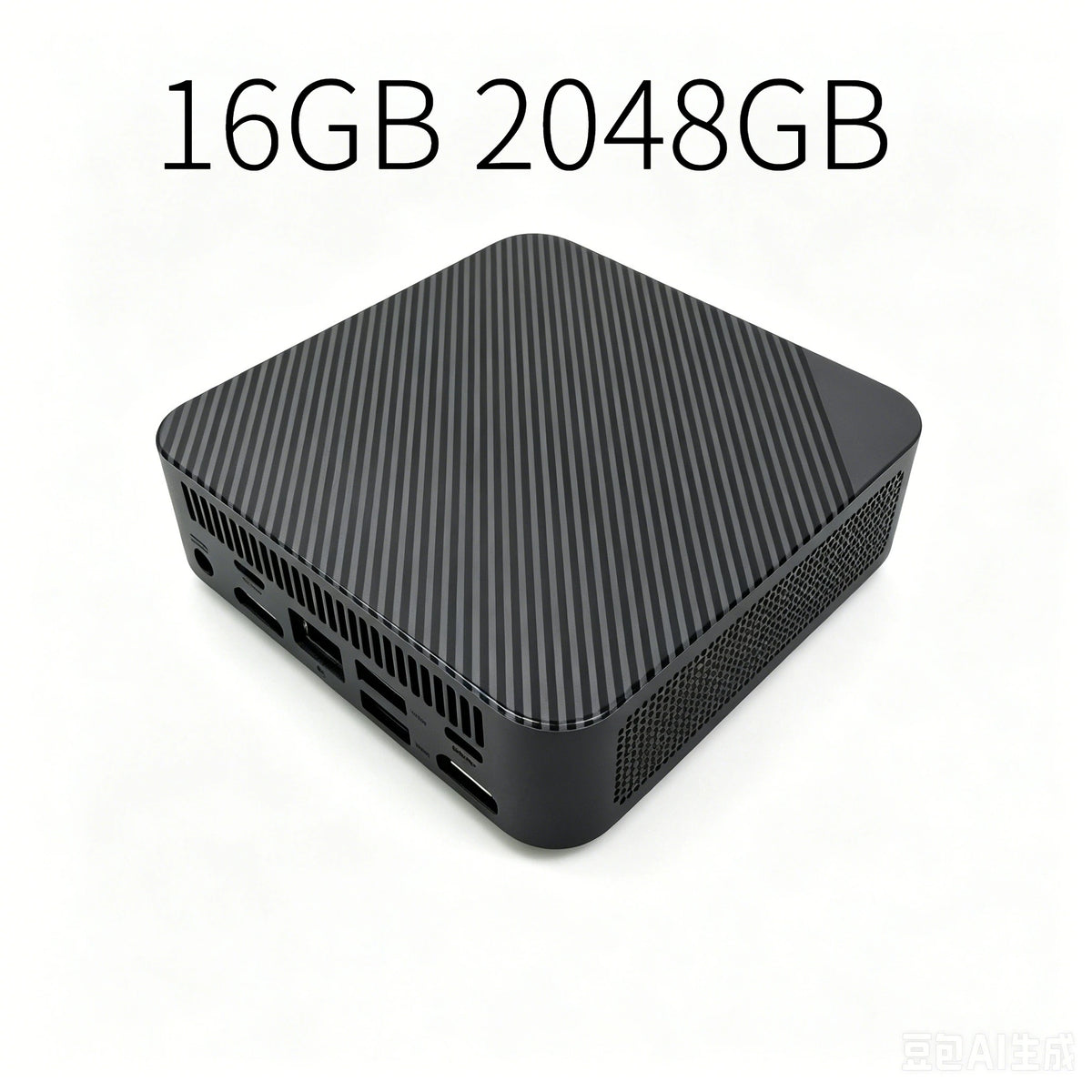 Intel Core N150 Portable Mini PC 16GB DDR4 M.2 NVMe SSD Triple 4K WiFi6 Silent Cooling Office Home Desktop Computer