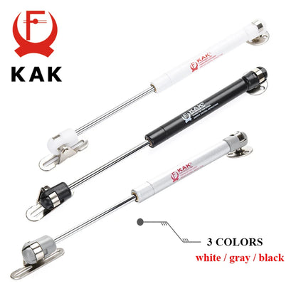 KAK 4 Pack 6kg 10kg 15kg Gas Spring Cabinet Hinge Copper Core Door Lift Support Hydraulic Kitchen Cupboard Door Hinges Hardware