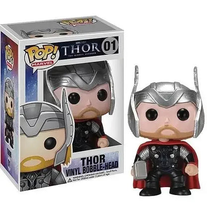 Funko POP The Avengers Tony Stark 225 Black Widow 454 Iron Man 304 Thanos Black Panther Thor Spiderman Figure Model Toy Kid Gift