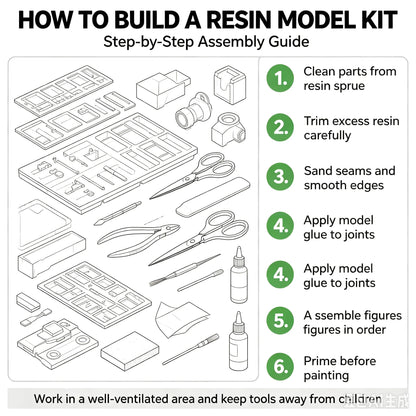 1/35 Military Resin Miniature Figures, Resting Soldiers Group GK Kit, Unpainted Unassembled Resin Model Kit for Hobby Painters