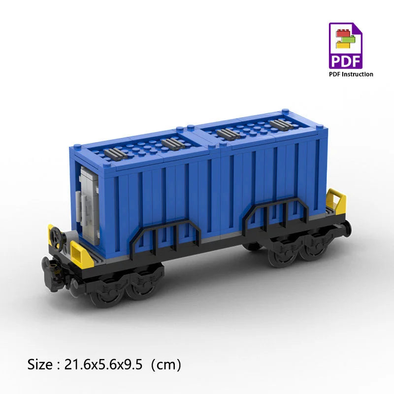 MOC Fuel Gas Tank Building Blocks Kit Wine Barrels Goods Container Forklift Bricks Toys Boys Gift