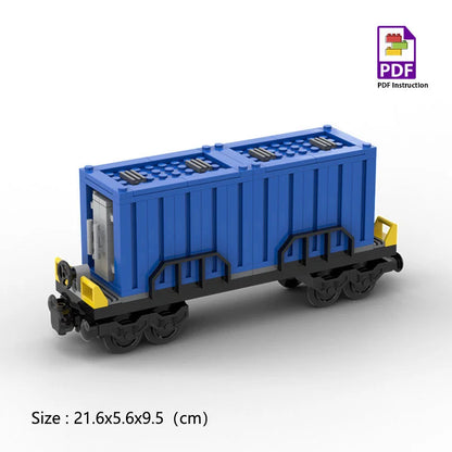 MOC Fuel Gas Tank Building Blocks Kit Wine Barrels Goods Container Forklift Bricks Toys Boys Gift