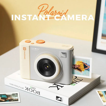CHUZHAO D2 Hybrid Instant Camera 2.8" IPS Screen WiFi Mobile Photo Printer Retro Digital Camera Cute Birthday Gift