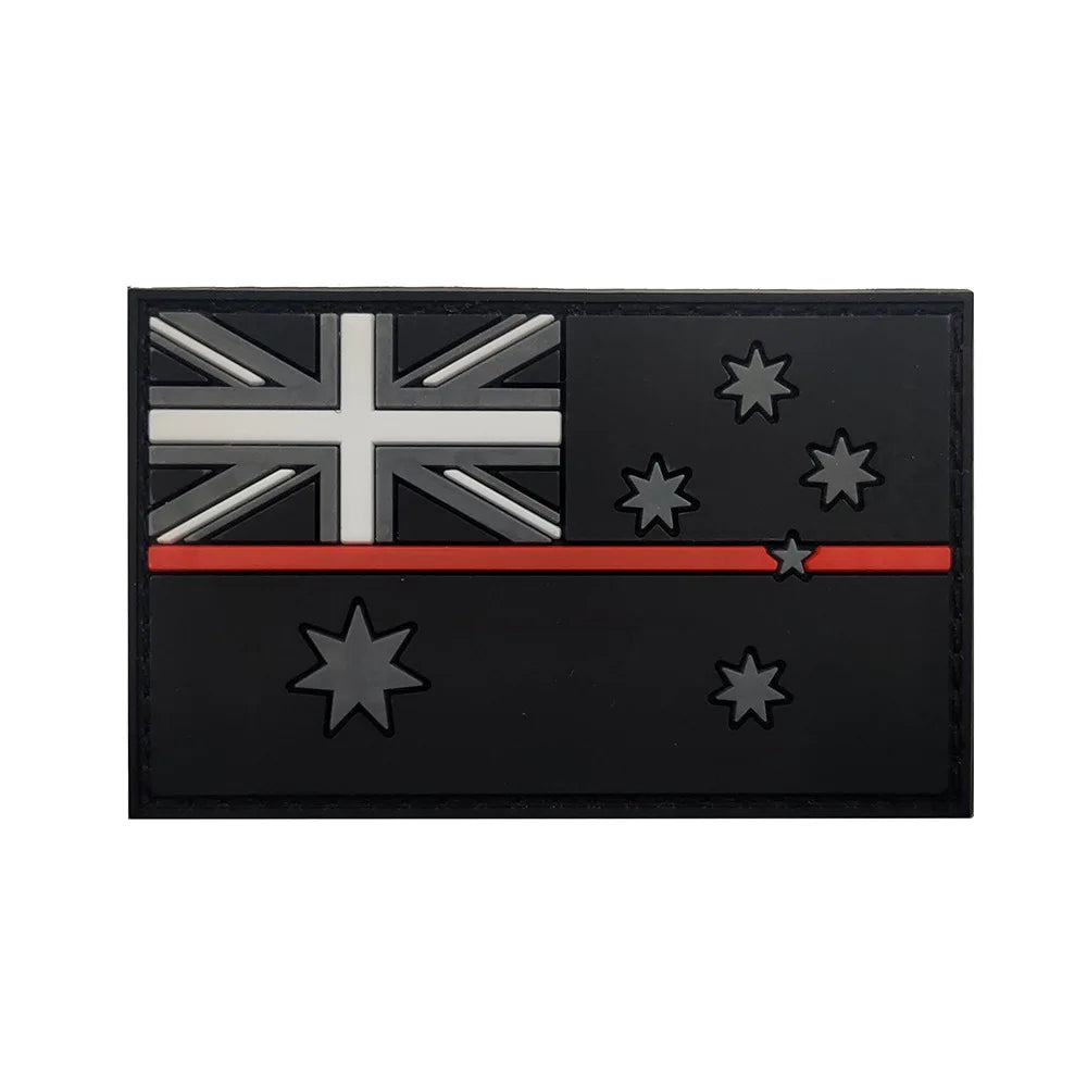 Australia Flg Australia Flag PVC Embroidery Armband Velcro Morale Badge Backpack Patch Stick on clothes backpacks