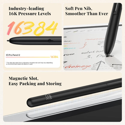 XPPen Magic Note Pad Android 14 White Graphic Tablet Business Digital Writing Notebook Pad 3-in-1 Color Ink Paper E-book Reader