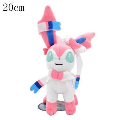 Pokemon Sylveon Plush Doll - Soft Touch Skin-Friendly Stuffed Toy, Safe Gift for Kids and Pokemon Fans