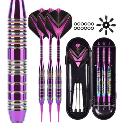 TRALOW 3/6/12PCS Professional Soft Tip Darts Set for Electronic Dartboard Darts Plastic Tip Multiple Dart Patterns To Choose
