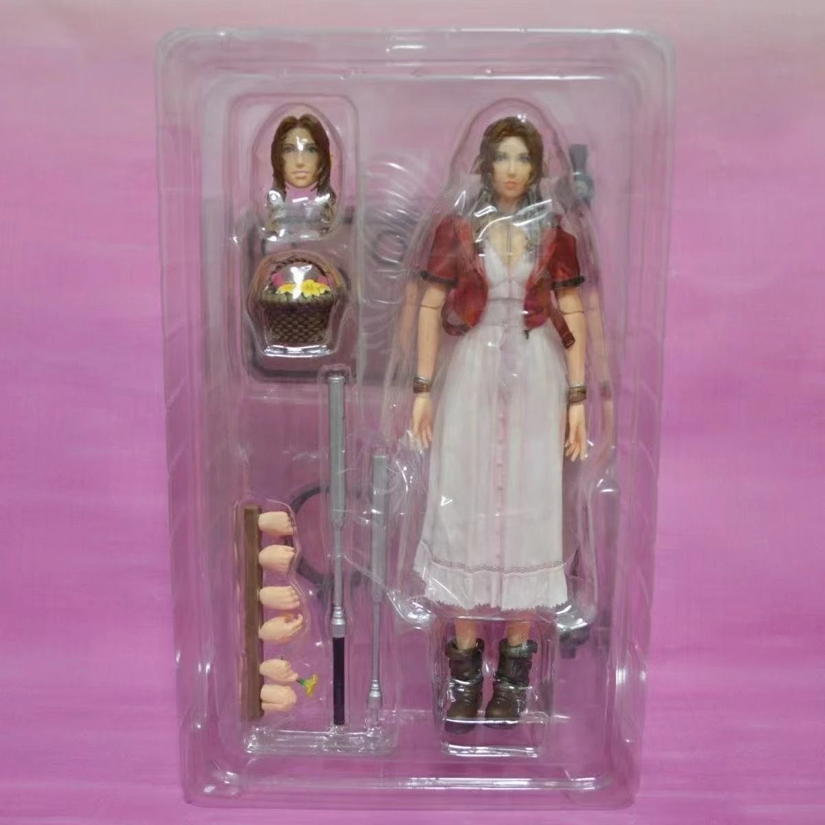 In Stock Play Arts Kai Square Enix Final Fantasy VII Rebirth Tifa & Aerith Figure Set