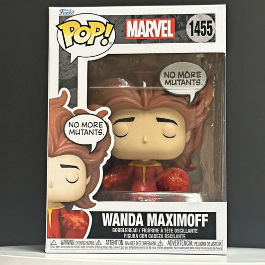 Funko Pop! Original Marvel Wanda Maximoff #1455 Vinyl Figure - Movie Collectible Model Desktop Ornament Toy Gift for Fans