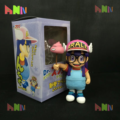 16cm Arale Anime Figure Special Edition Dr Slump Cartoon Stupid Superman Little Child Kawaii Statue Doll Decoration Toy Gift