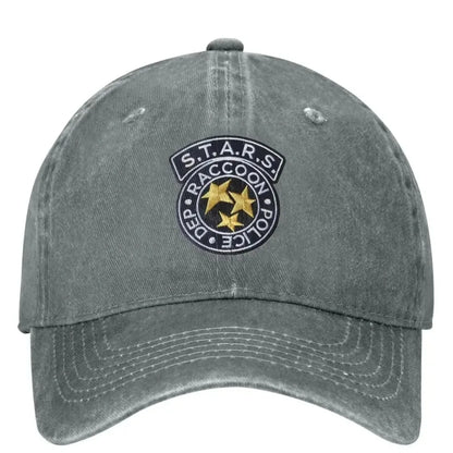 Stars Logo Baseball Cap Residents Evils Game Unisex Teens Design Hip Hop Hats Summer Y2k Retro Hiking Fishing Baseball Caps