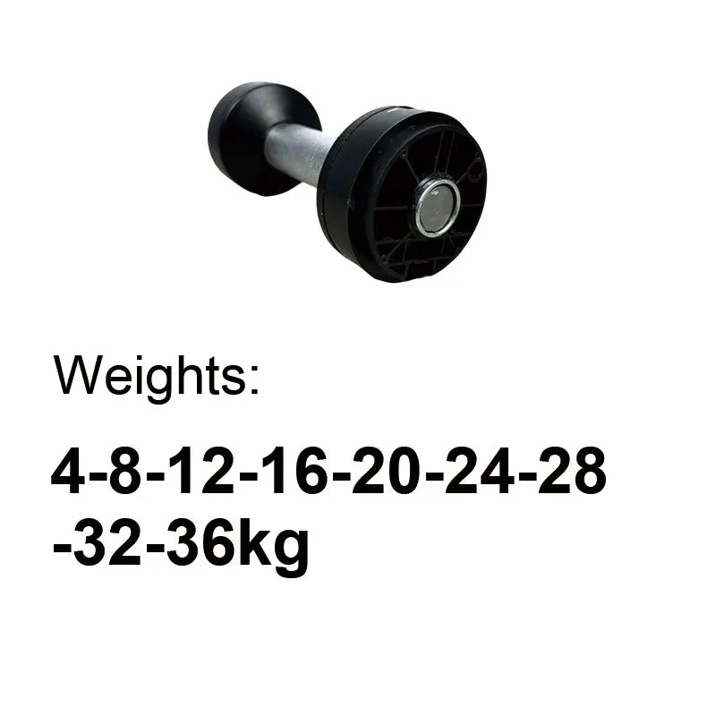 Adjustable Dumbbell Handle 4kg Increase 5LB Increase and 2kg Increase Selector