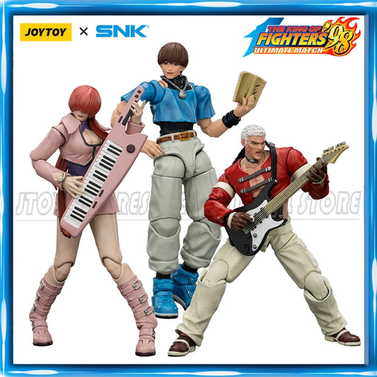 JOYTOY SNK 1/18 Action Figure KOF'98UM Orochi Team Anime figures Toys Model