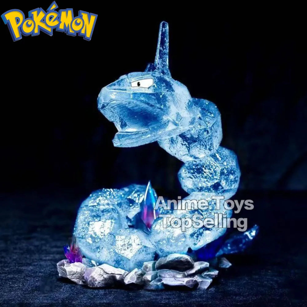 15cm/5.9in Anime Pokemen Figure Crystal Onix Action Figures Pvc Collection Model Toys for Gifts