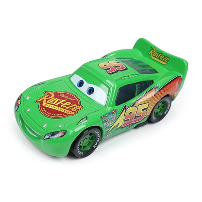 Pixar Cars Lightning McQueen Hudson Hornet Piston Cup Racer Version Metal Die Casting Model Car Racing Toys Birthday Gifts