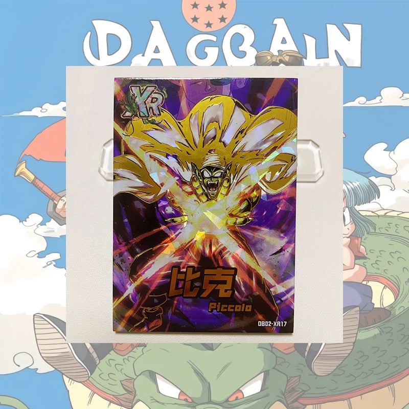 Anime Dragon Ball XR SAR SGK DSP HCR JR Cards Son Goku Piccolo Broli Burdock Android 18 Bulma Tien Shinhan Collectible Cards
