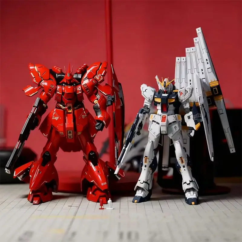 RG 1/144 SAZAB RG5503 V Nu R32 Mech Assembly Model Kit Action Figures Desktop Ornament Doll Toys Anime Enthusiast Gift