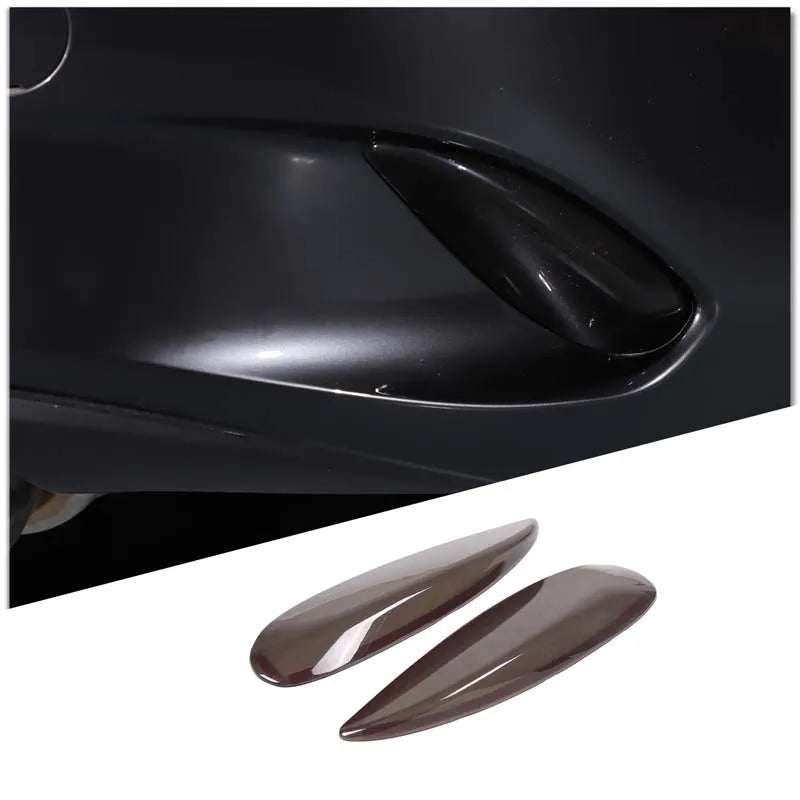 For Mazda MX-5 ND 2016-2026 Blackened Car Front Rear Fog Lights Turn Signal Light Cover  Trim Exterior Accessories
