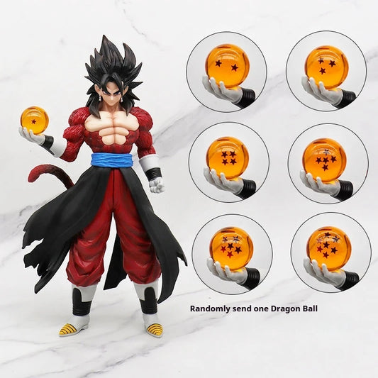 30cm Anime Dragon Ball Gogeta Ssj4 Figure Super Saiyan 4 Son Goku Vegeta Figurine Pvc Action Figures Model Toy For Children Gift