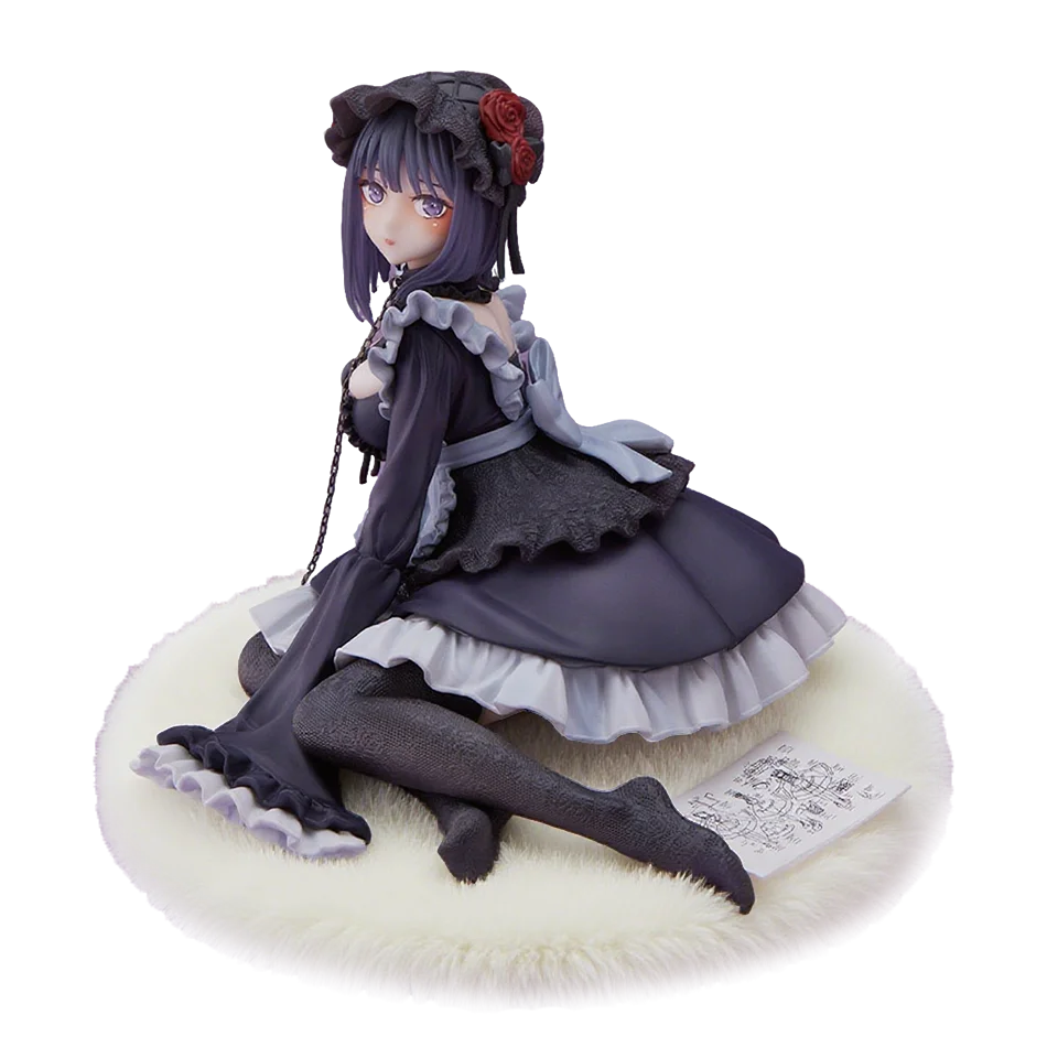 2 Kinds My Dress-Up Darling Anime Figure Black Maid Outfit Kitagawa Marin Action Figure Shizuku Kuroe Figurine Collection Model